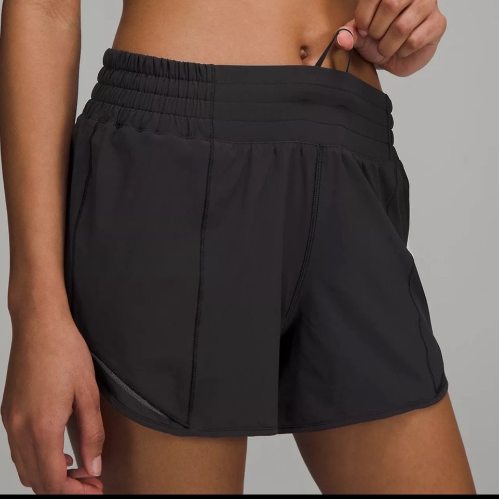 Lululemon Hotty Hot High Waisted Shorts 4” Inseem